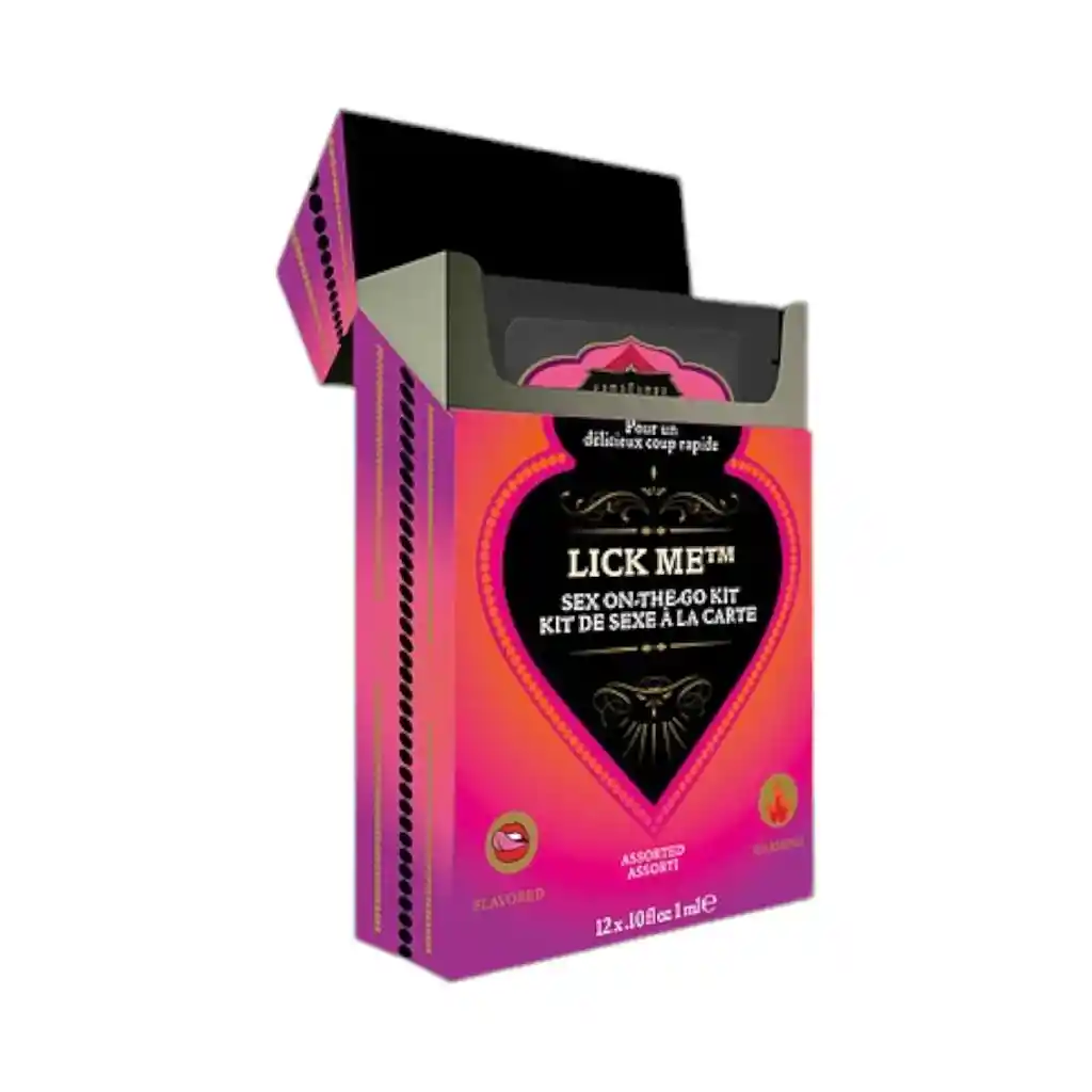 Kit De Sexo Para El Camino Lick Me Kama Sutra 12x3 Ml