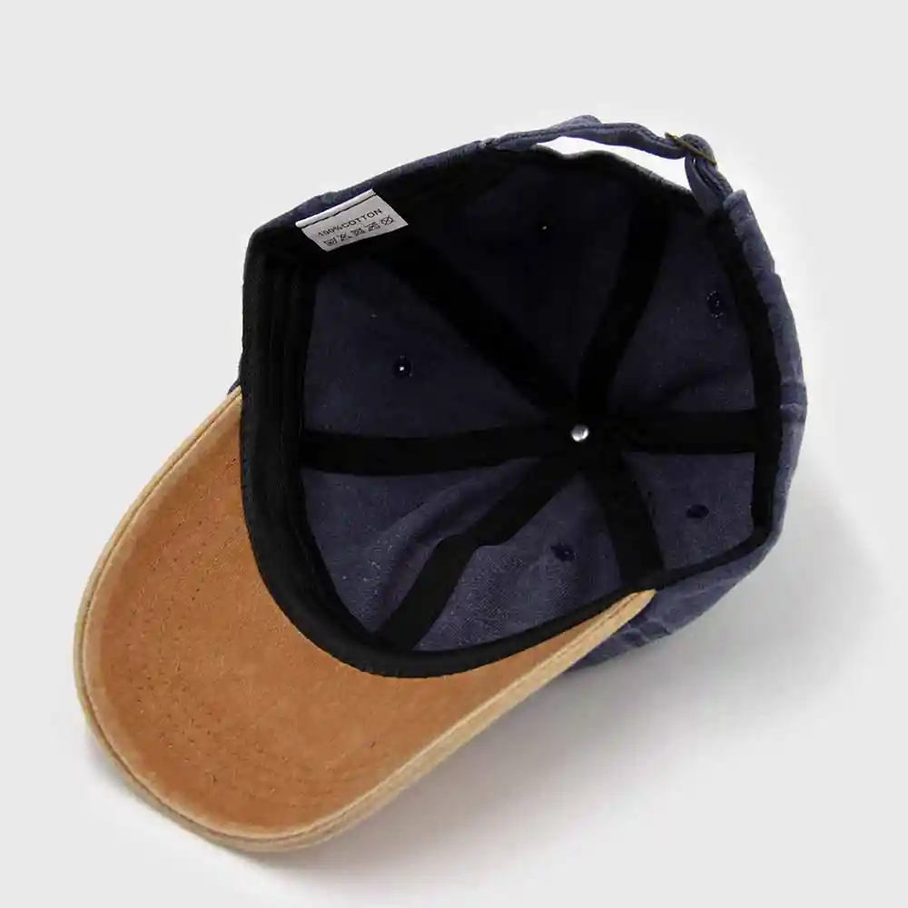 Dad Cap Niño Prelavado Bicolor