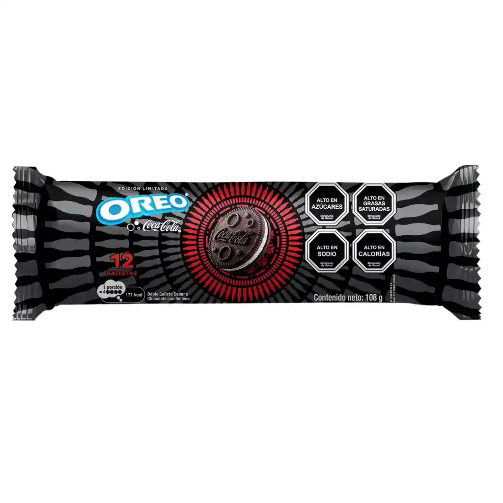 Galletas Oreo Coca Cola Edicion Limitada 108gr