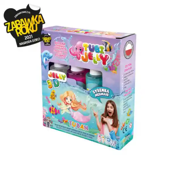 Set Tubi Jelly 3 Colores – Sirena