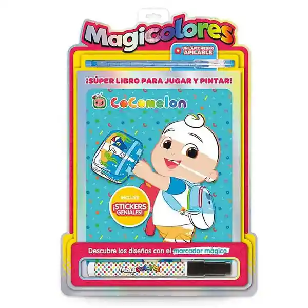 Libro Magicolores Cocomelo