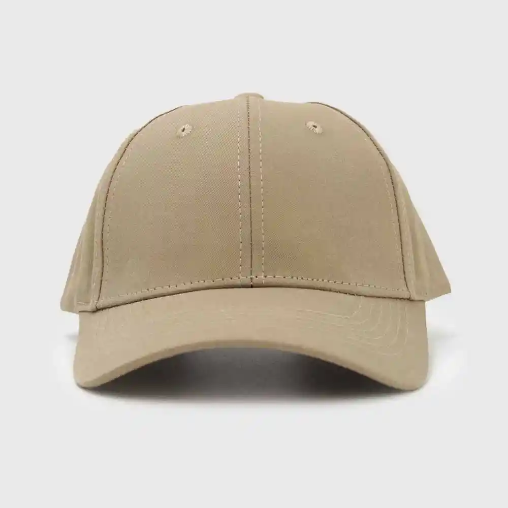 Gorra 6 Paneles Algodón Liso
