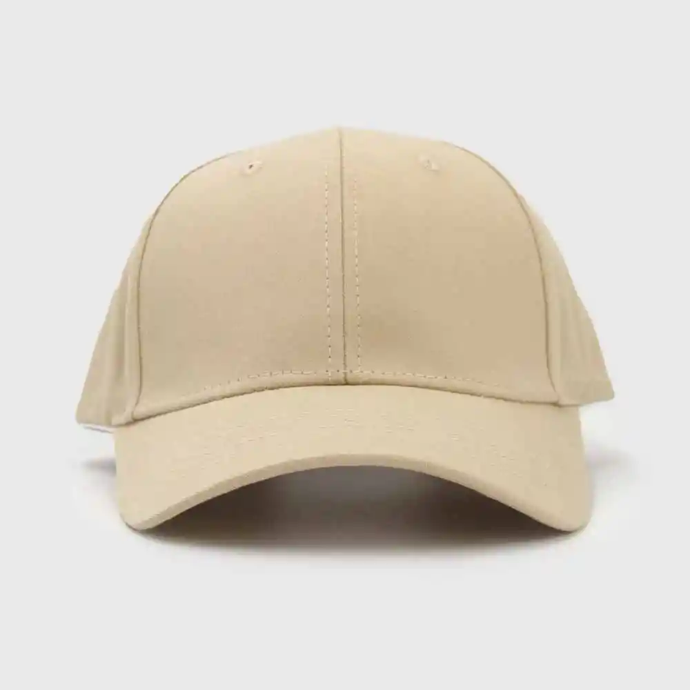 Gorra 6 Paneles Algodón Liso