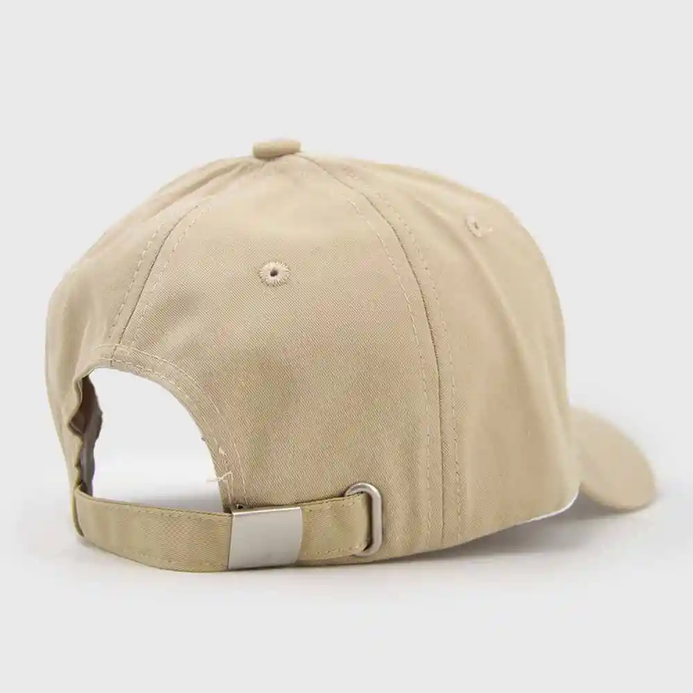 Gorra 6 Paneles Algodón Liso