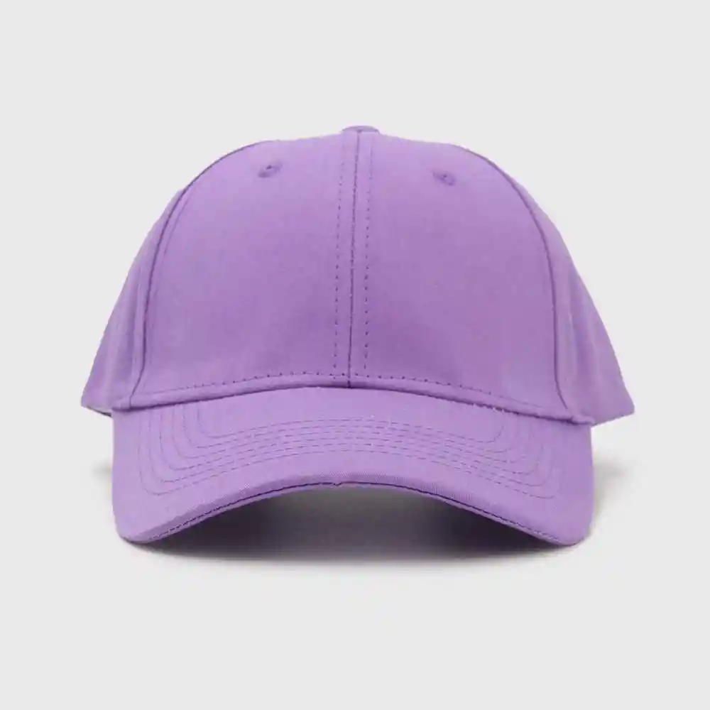 Gorra 6 Paneles Algodón Liso