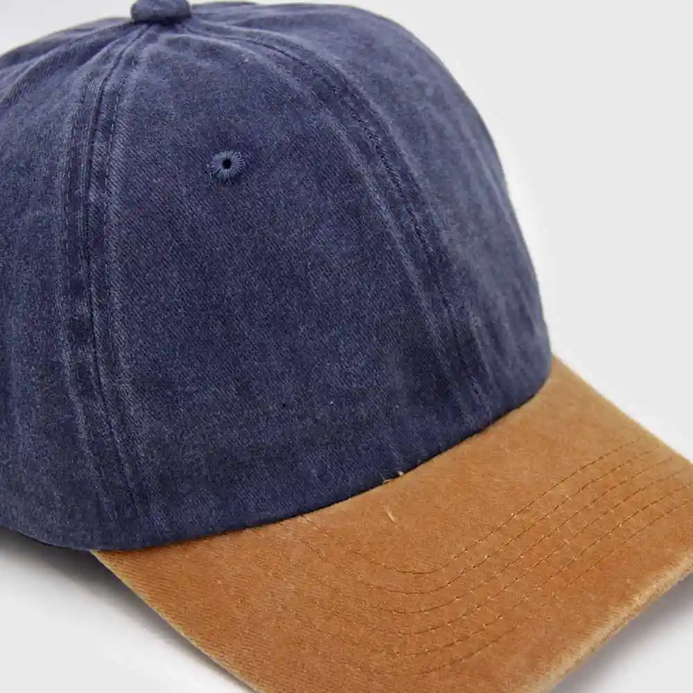 Dad Cap Prelavado Bicolor