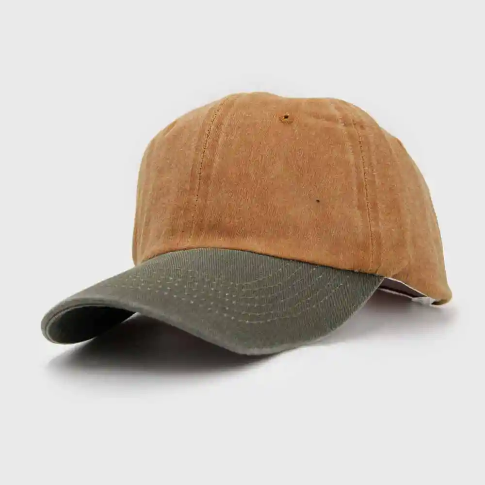 Dad Cap Prelavado Bicolor
