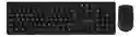 Kit Combo Teclado Y Mouse Inalámbrico Negro