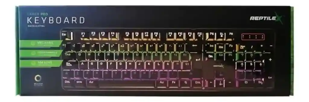 Teclado Mecanico Gamer Reptilex Rx0018