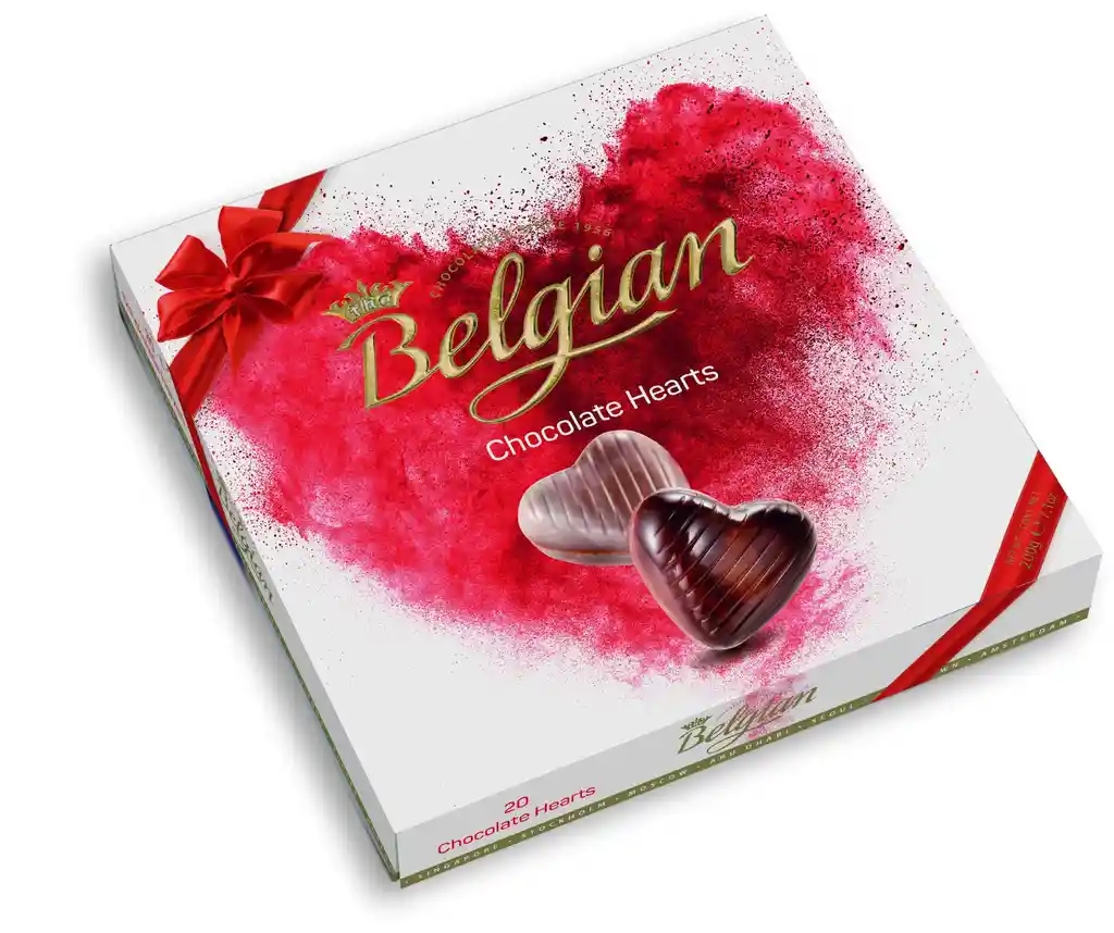 Belgian Chocolate Hearts