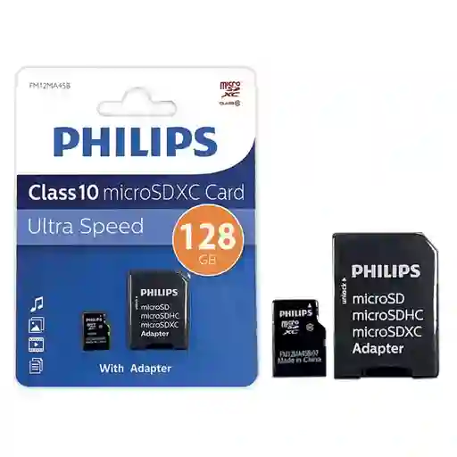 Memoria Micro Sd 128gb Philips