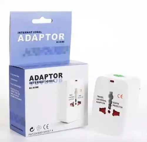 Adaptador Enchufe Universal Viajero Internacional