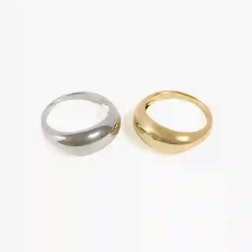Set Anillos Mujer Gota M Dorado