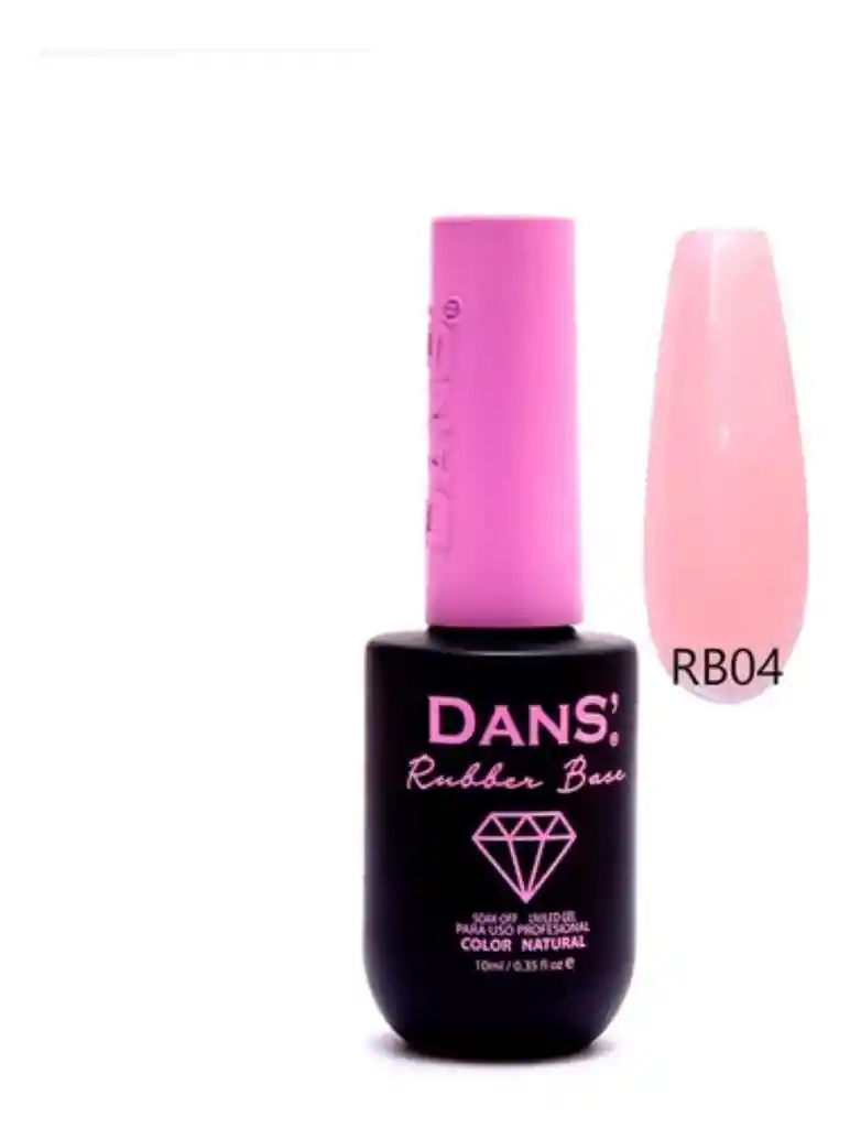 Base Rubber Rb04 Coral 10 Ml Dans