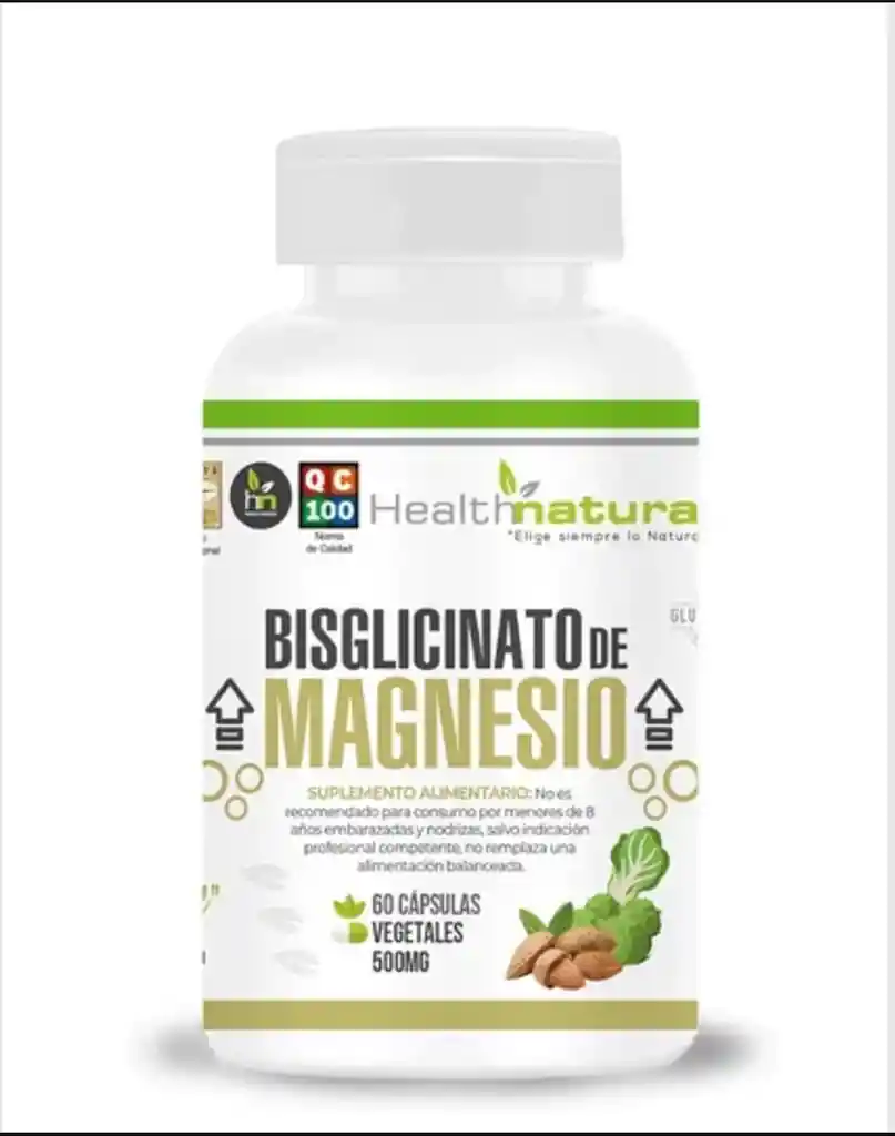 Health Natural, Bisiglinato De Magnesio