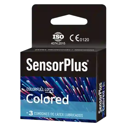 Preservativo Sensor Plus - Colored