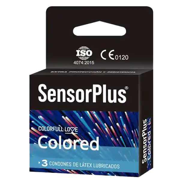 Preservativo Sensor Plus - Colored