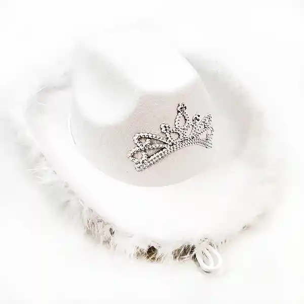 Sombrero Vaquero Corona Blanco