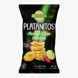 Platanitos Limon Picante Ohana 71gr