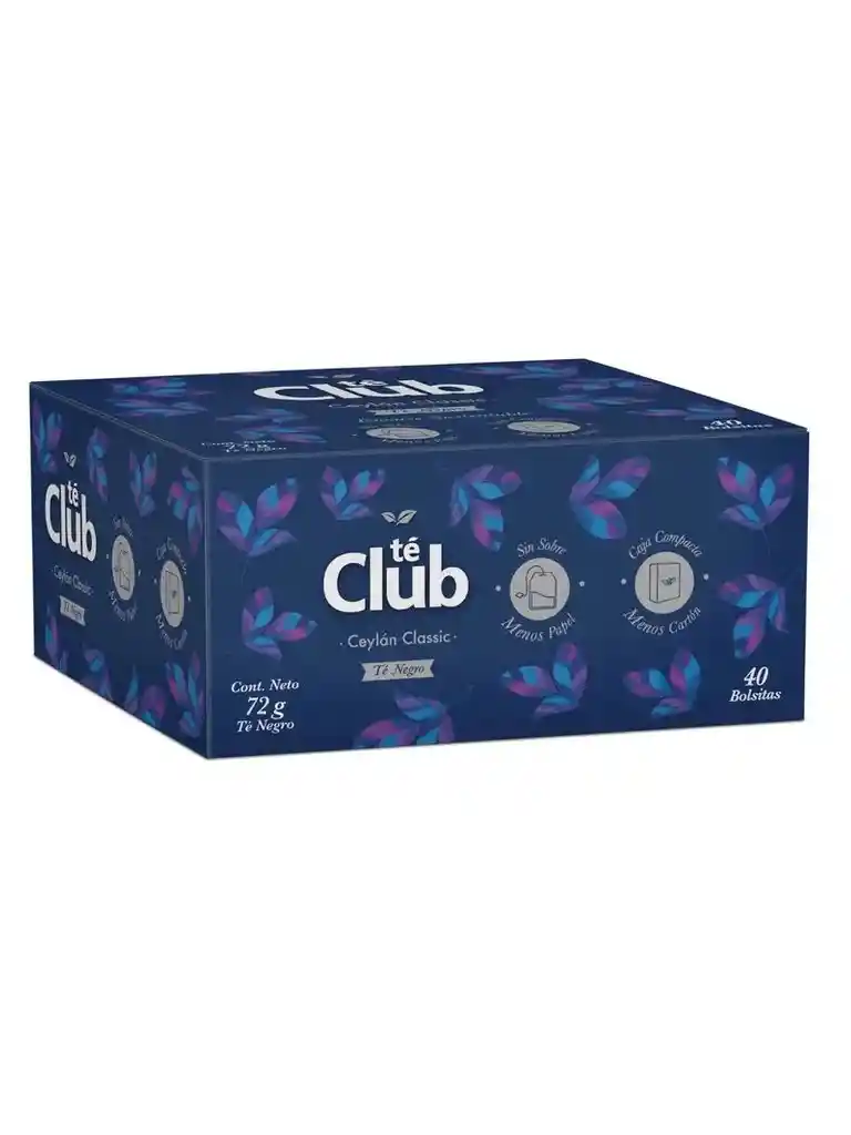 Té Negro Ceylan Classic Te Club 40u