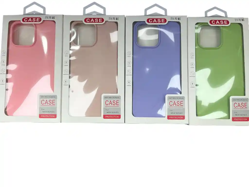 Carcasa Iphone 16 Pro Max De Silicona Color Liso