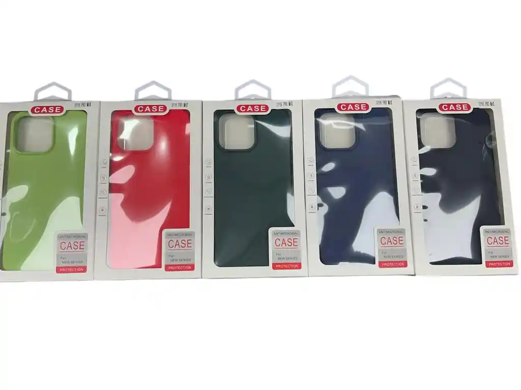 Carcasa Iphone 16 Pro Max De Silicona Color Liso