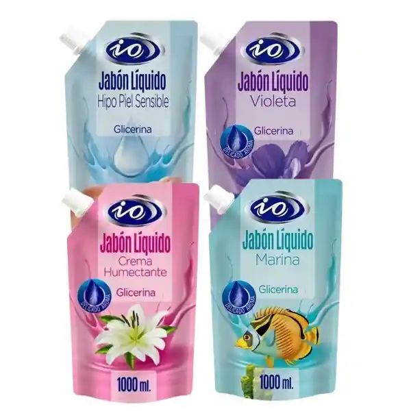 Jabon Liquido Io 1 Lts