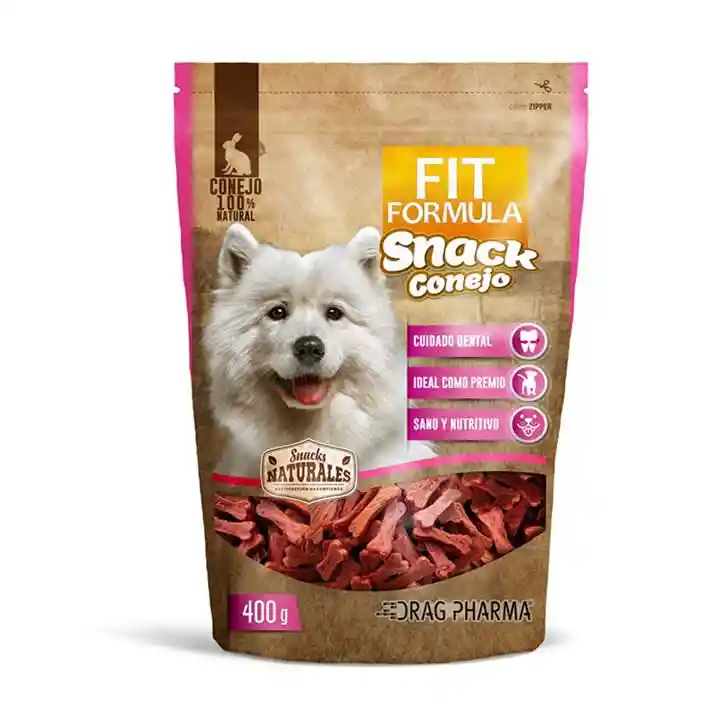 Snack Perro Fit Formula Fit Conejo 400gr