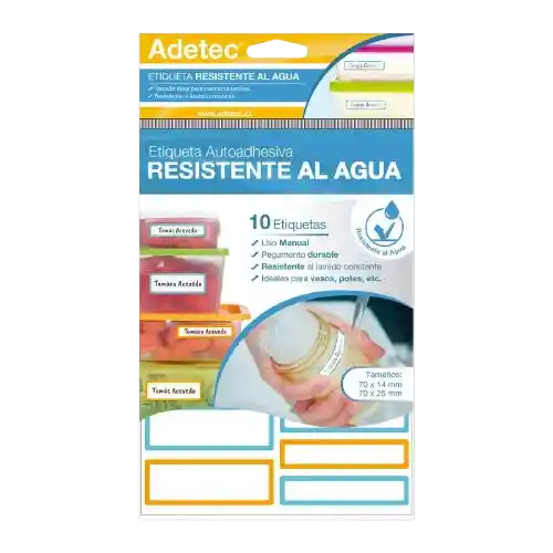 Etiquetas Plasticas Resistente Al Agua 10unds 2 Tamaños