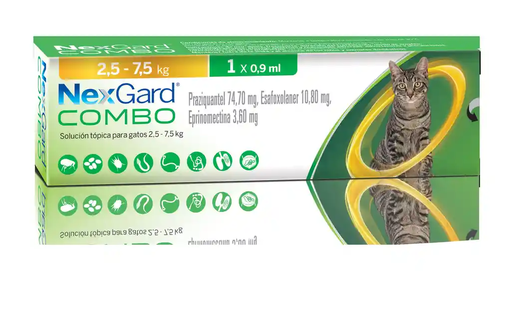 Nexgard Combo 2,5 - 7,5 Kg