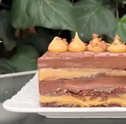 Barra Brownie Manjar Trufa S/gluten 10 Personas