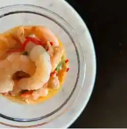 Ceviche De Salmón Y Camarón 250 Grs