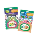 Block De Stickers Fabrica De Monstruos +250stickers