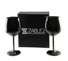 Copas De Acero Inoxidable - Color Negro