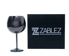 Copas De Acero Inoxidable Negras Gin Cocktail