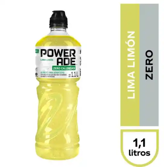 Powerade Zero 1,1 Lt Lima Limón