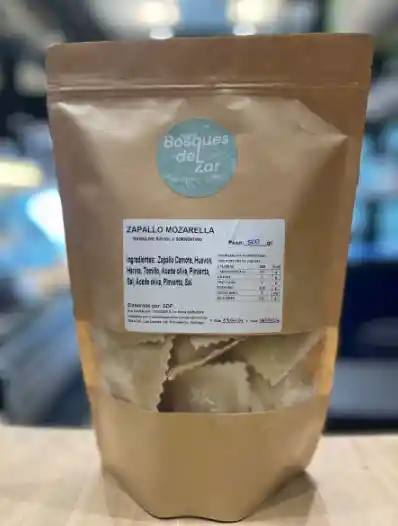 Raviolón Artesanal Zapallo Mozzarella 500 Grs