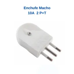 Enchufe Macho 10a