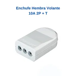 Enchufe Hembra Volante 10a