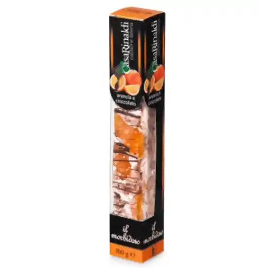 Turron Blando Casa Rinaldi 100grs Naranja Chocolate