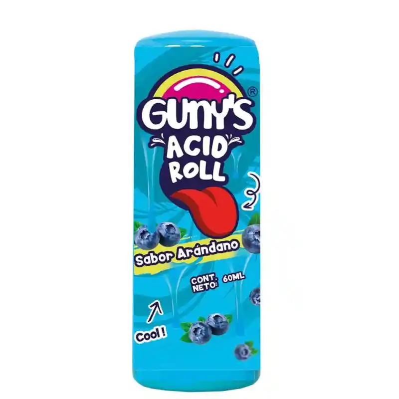 Caramelo Acido Sabor Arandano Acid Roll Gunys 60ml