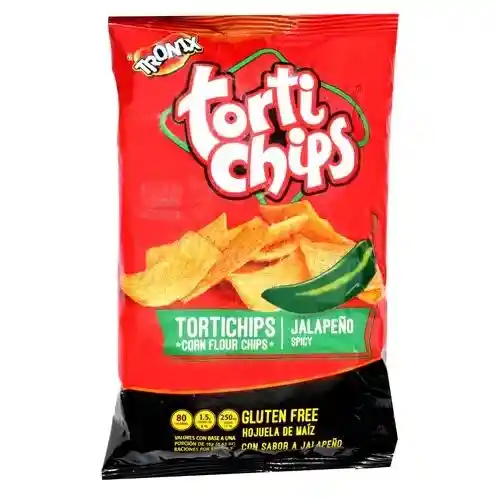 Torti Chips Sabor Jalapeño Tronix 150gr