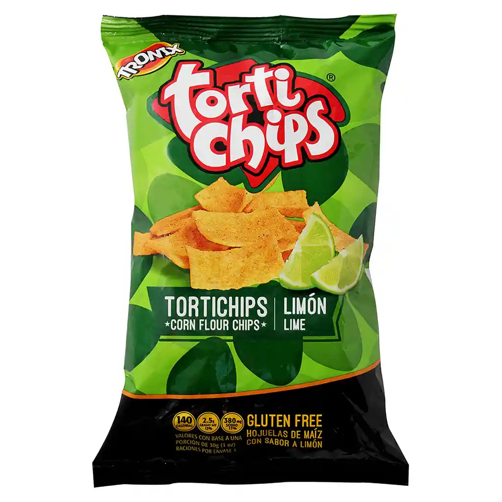 Torti Chips Sabor Limon Tronix 150gr