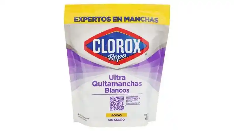 Quitamanchas En Polvo Clorox Ropa Blanca 30gr