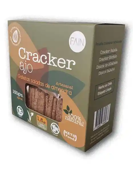 Keto Crackers Ajo