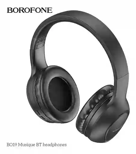 Audífonos Bluetooth Borofone Negro