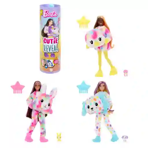 Barbie Cutie Reveal Colores De Ensueño Muñeca Sorpresa