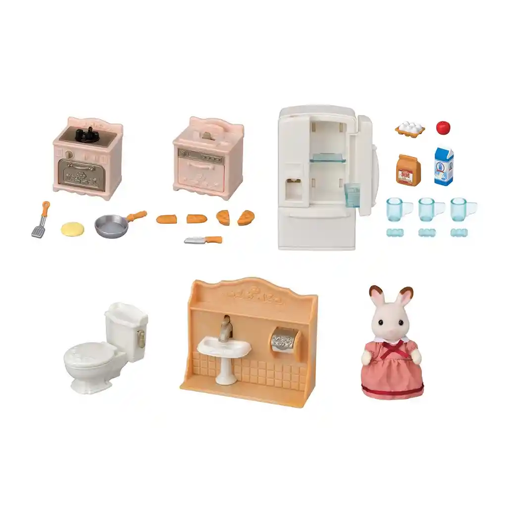 Set De Accesorios Para La Casa (madre) Sylvanian Families