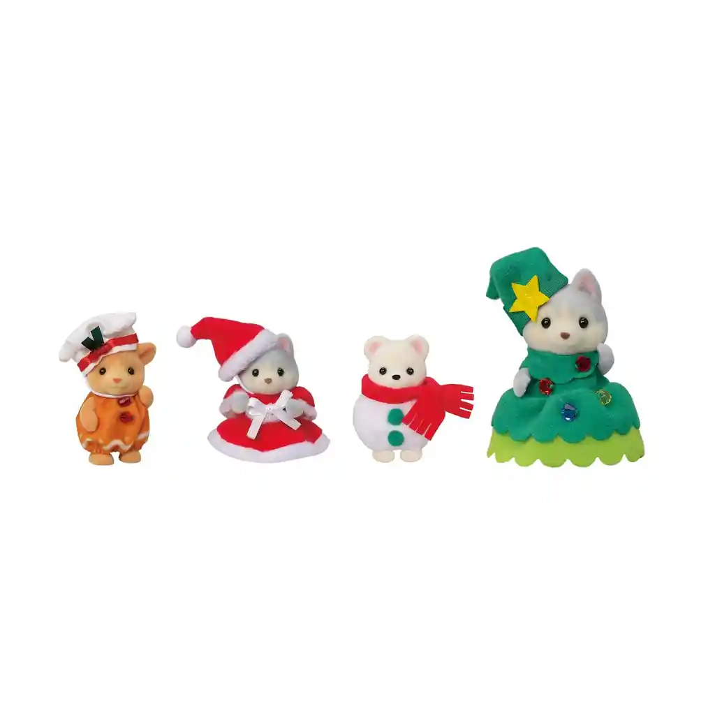 Amigos Feliz Navidad Sylvanian Families