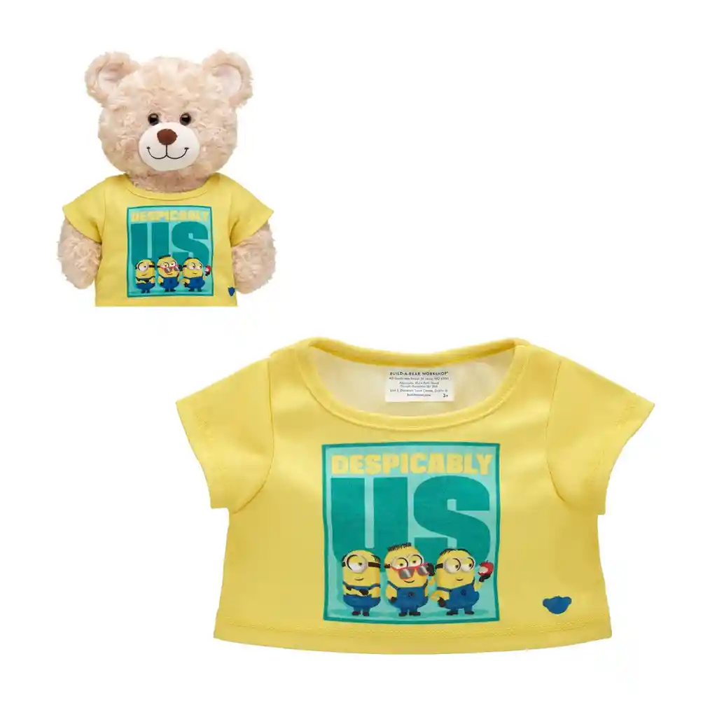 Polera Minions Build-a-bear